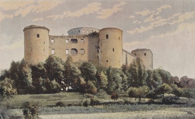 Coucy-le-Chateau, Chateau de Coucy, Genel görünüm S O by French Photographer