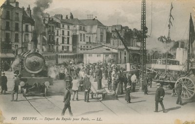 Paris ekspresinin Dieppe