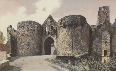 Domme, Porte des Tours ve sur kalıntıları by French Photographer