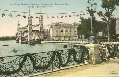 Enghien-Les-Bains, Kumarhane, Gül Bahçesi by French Photographer