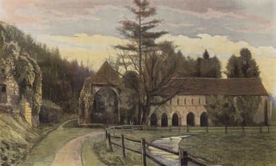 Fontaine-Guerard, Eski manastır (topluluk) by French Photographer