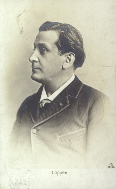 Francois Coppee (1842-1908), Fransız şair ve romancı by French Photographer