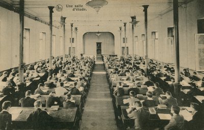 Fransız okul sınıfı. Saint-Roch, Ferierler. 25 Ekim 1913