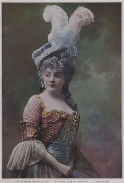 Gabrielle Rejane, La Montansier