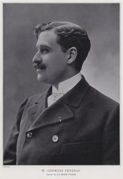 Georges Feydeau, Fransız oyun yazarı by French Photographer