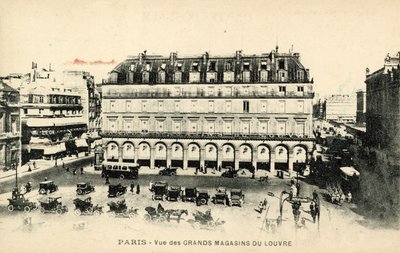 Grands Magasins du Louvre mağazası, Paris by French Photographer