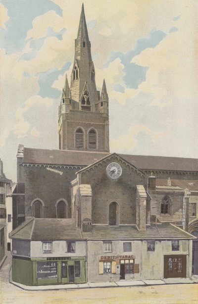 Grenoble, Saint-Andre Kilisesi, Cote N by French Photographer