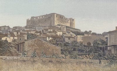 Greoulx, Tapınakçıların müstahkem kalesinin kalıntıları, Cote S O by French Photographer