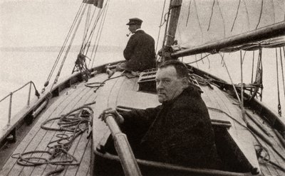 Hilaire Belloc teknesinde by French Photographer