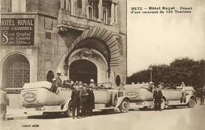 Hotel Royal, Metz, Fransa (s/b fotoğraf) by French Photographer