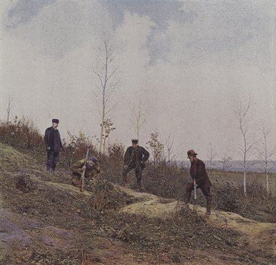 Av partisi (renkli fotoğraf) by French Photographer