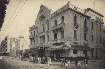 İtalyan Tiyatrosu, Tunus, Tunus by French Photographer