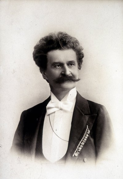 Johann II Strauss fils (1825-1899), Avusturyalı besteci by French Photographer