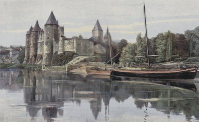 Josselin, Rohan ailesinin Şatosu by French Photographer
