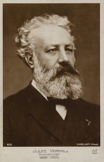 Jules Verne (1828-1905), Fransız romancı by French Photographer