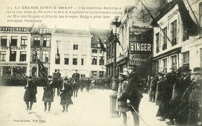Kral George V ve Kral Albert I, Flanders