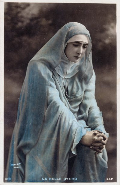 La Belle Otero (1868-1965) İspanyol aktris, dansçı ve fahişe. by French Photographer