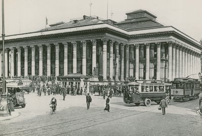 La Bourse, Değişim (fotogravür) by French Photographer