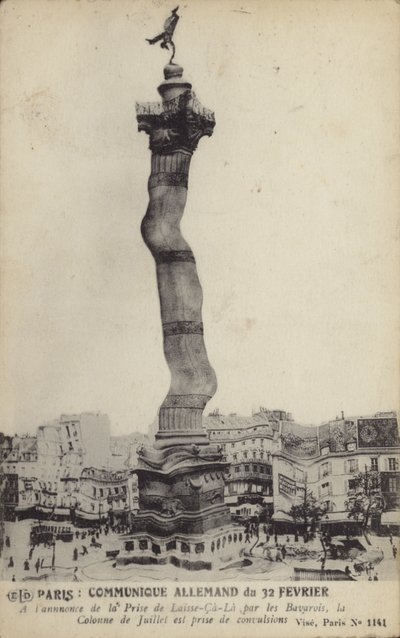 Temmuz Sütunu konvülsiyonlarla ele geçirildi by French Photographer