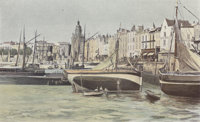 La Rochelle, balıkçı limanı ve Porte de lHorloge by French Photographer