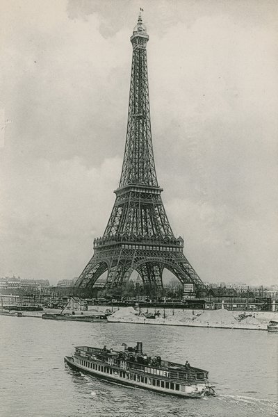 La Tour Eiffel, Eyfel Kulesi (fotogravür) by French Photographer