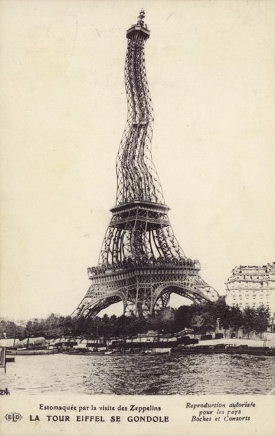 Eyfel Kulesi kıvrılıyor by French Photographer