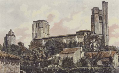 Larroumieu, Kilise (Eski Collegiate Kilisesi) by French Photographer