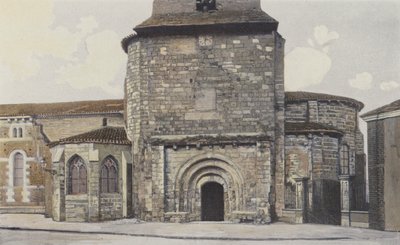 Le Mas-DAgenais, Kilise, Cephe S by French Photographer