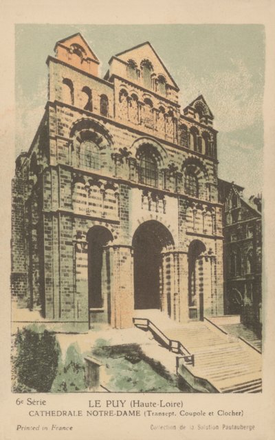 Le Puy, Notre Dame Katedrali by French Photographer