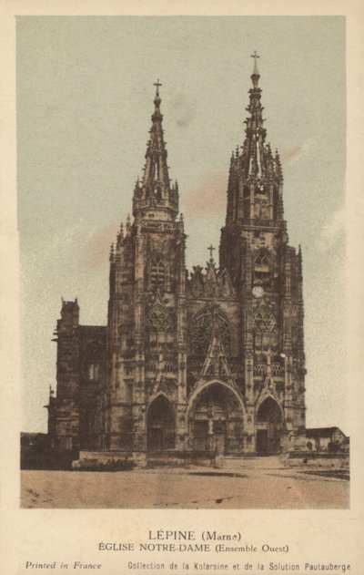 Lepin, Notre Dame Kilisesi by French Photographer