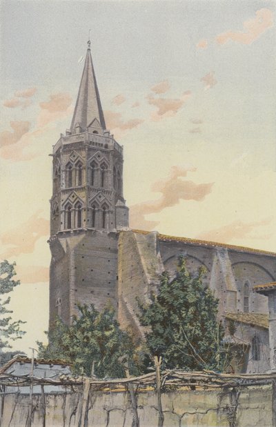 Lisle-DAlbi, Kilise, Çan kulesi, Cote E by French Photographer