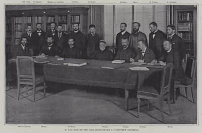 Louis Pasteur ve iş arkadaşları, Paris