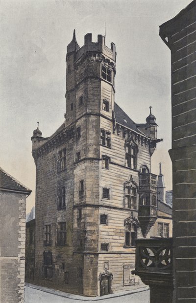 Luxeuil, Eski Belediye Binası veya Maison Carree by French Photographer