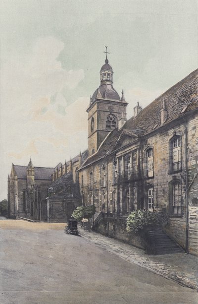 Luxeuil, Kilise ve Presbytery by French Photographer