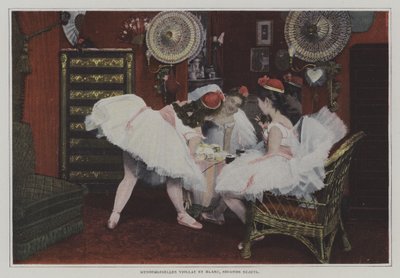 Matmazel Viollat ​​​​ve Matmazel Blanc, ikinci denekler (renkli fotoğraf) by French Photographer