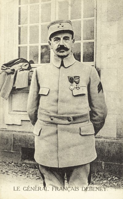 Marie-Eugene Debeney, Fransız Birinci Dünya Savaşı generali (s/b fotoğraf) by French Photographer