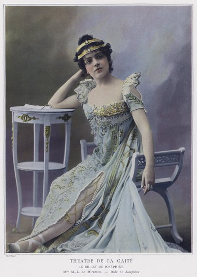 Marie-Louise de Miramon, Le Billet de Josephine