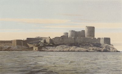 Marsilya, Chateau dIf, aynı adı taşıyan adada by French Photographer