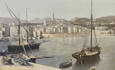 Menton, Port ve Eski Şehir by French Photographer