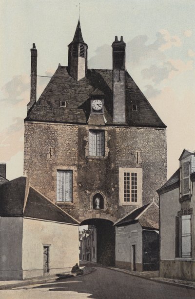Meung, Şehir kapısı, Porte dAmont olarak bilinir by French Photographer