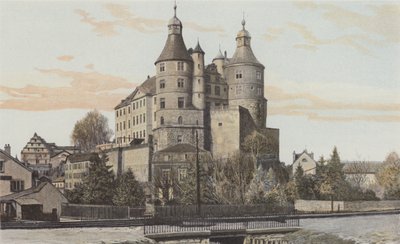 Montbeliard, Kaleden görünüm by French Photographer