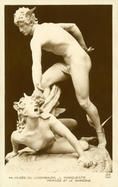 Musee Du Lüksemburg, L Marqueste Persee Et La Gargone by French Photographer