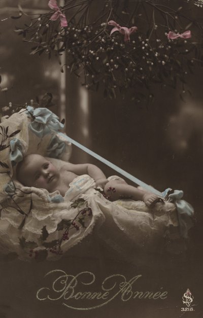 Bebek ile yeni yıl kartı by French Photographer