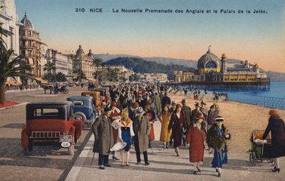 Nice, The New Promenade Des Anglais, Palais De La Jetee by French Photographer