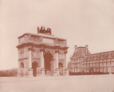 Paris: Atlıkarınca Kemeri (s/b fotoğraf) by French Photographer