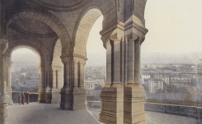 Paris, Sacre-Coeur Bazilikası, Sundurma by French Photographer
