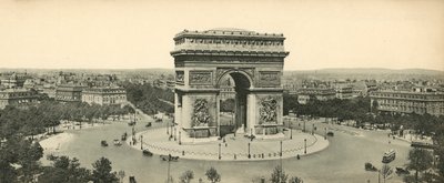 Paris, Arc de Triomphe, Meçhul Askerin Mezarı ve Place de lEtoile, Zafer Takı? by French Photographer