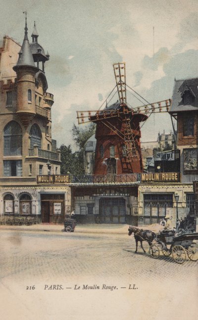 Paris, Moulin Rouge by French Photographer