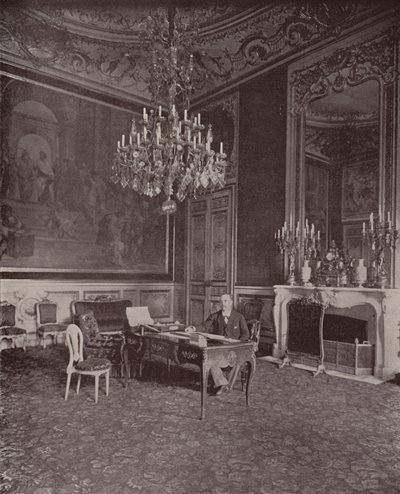 Paris: M Casimir-Perier, Fransa Cumhurbaşkanı (s/b fotoğraf) by French Photographer