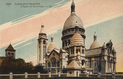 Paris, Montmartre, Sacre-Coeur Kilisesi by French Photographer